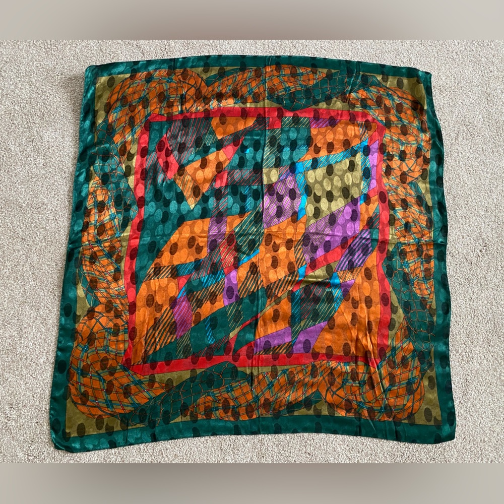 Vintage Made in Italy Scarf